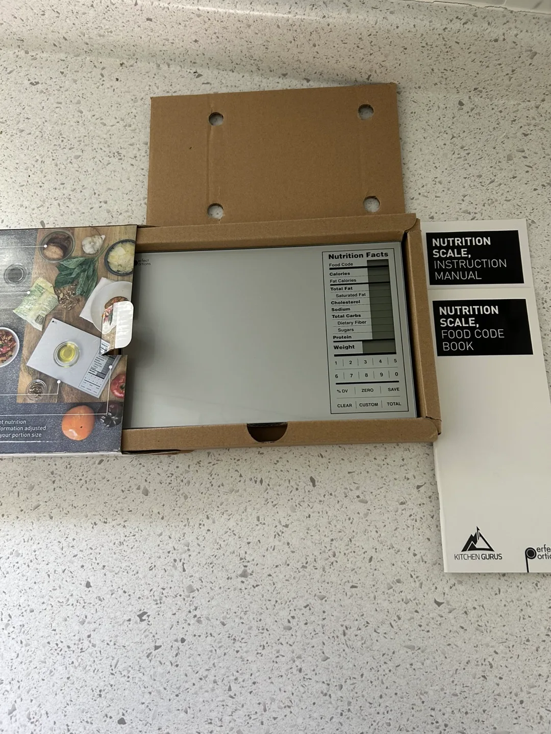 Kitchen Nutrition Scale - Light Silver image indicator(3)