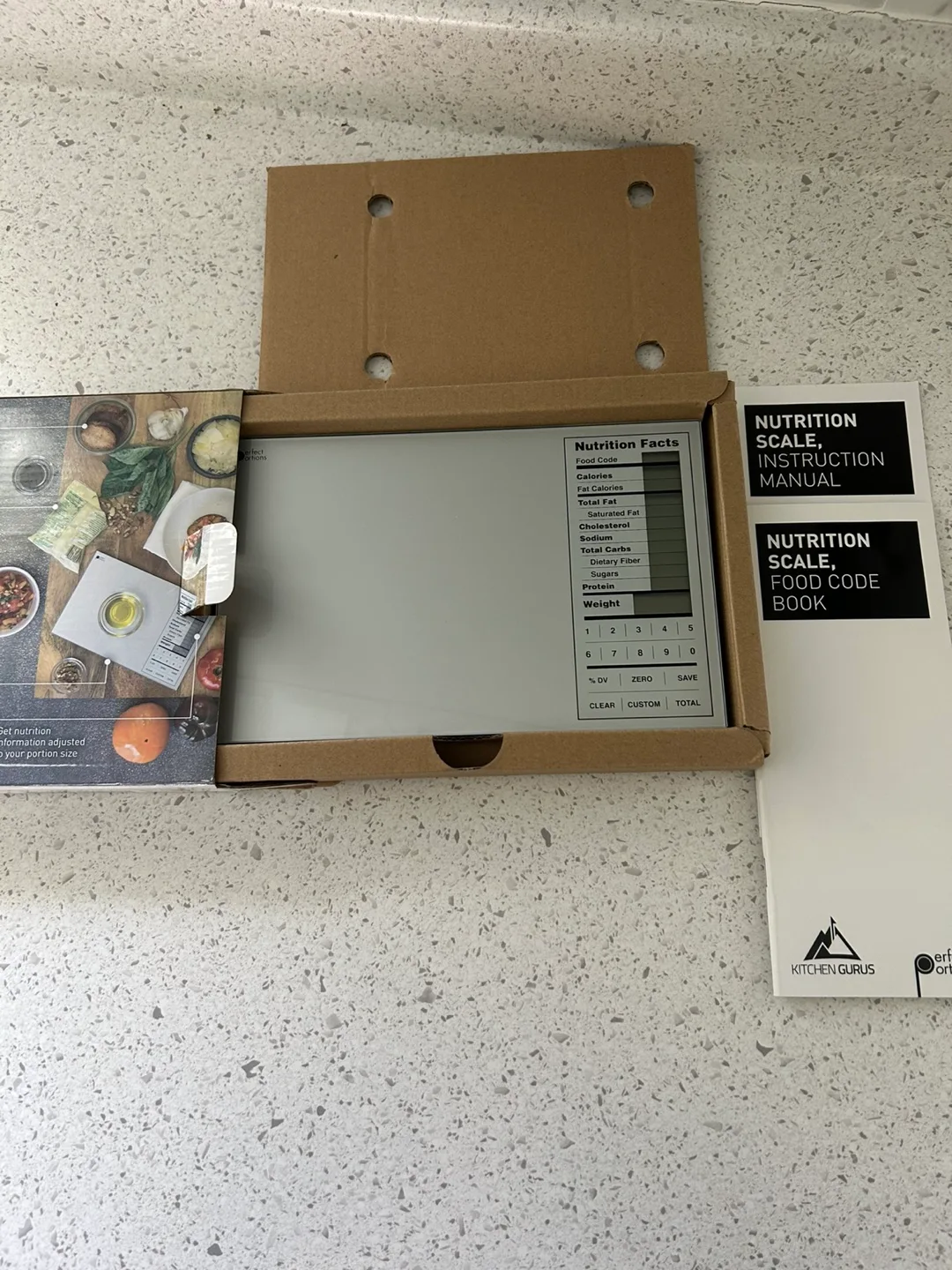 Kitchen Nutrition Scale - Light Silver image indicator(2)