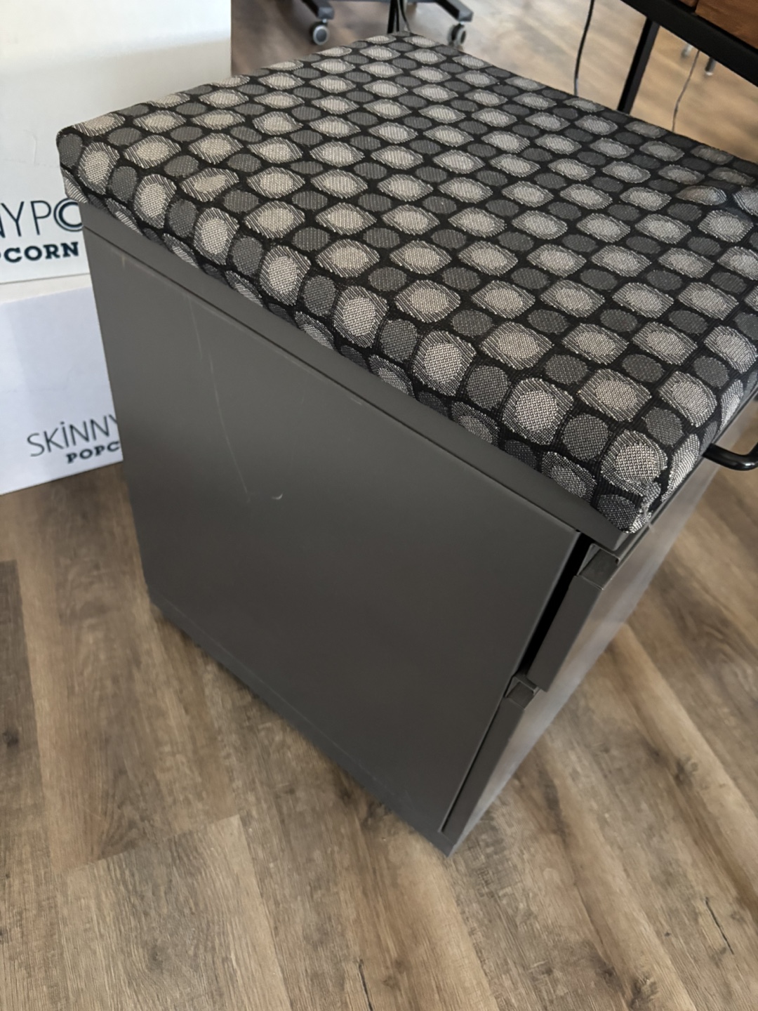 Mobile Pedestal File Cabinet with Cushion Top - photo 2