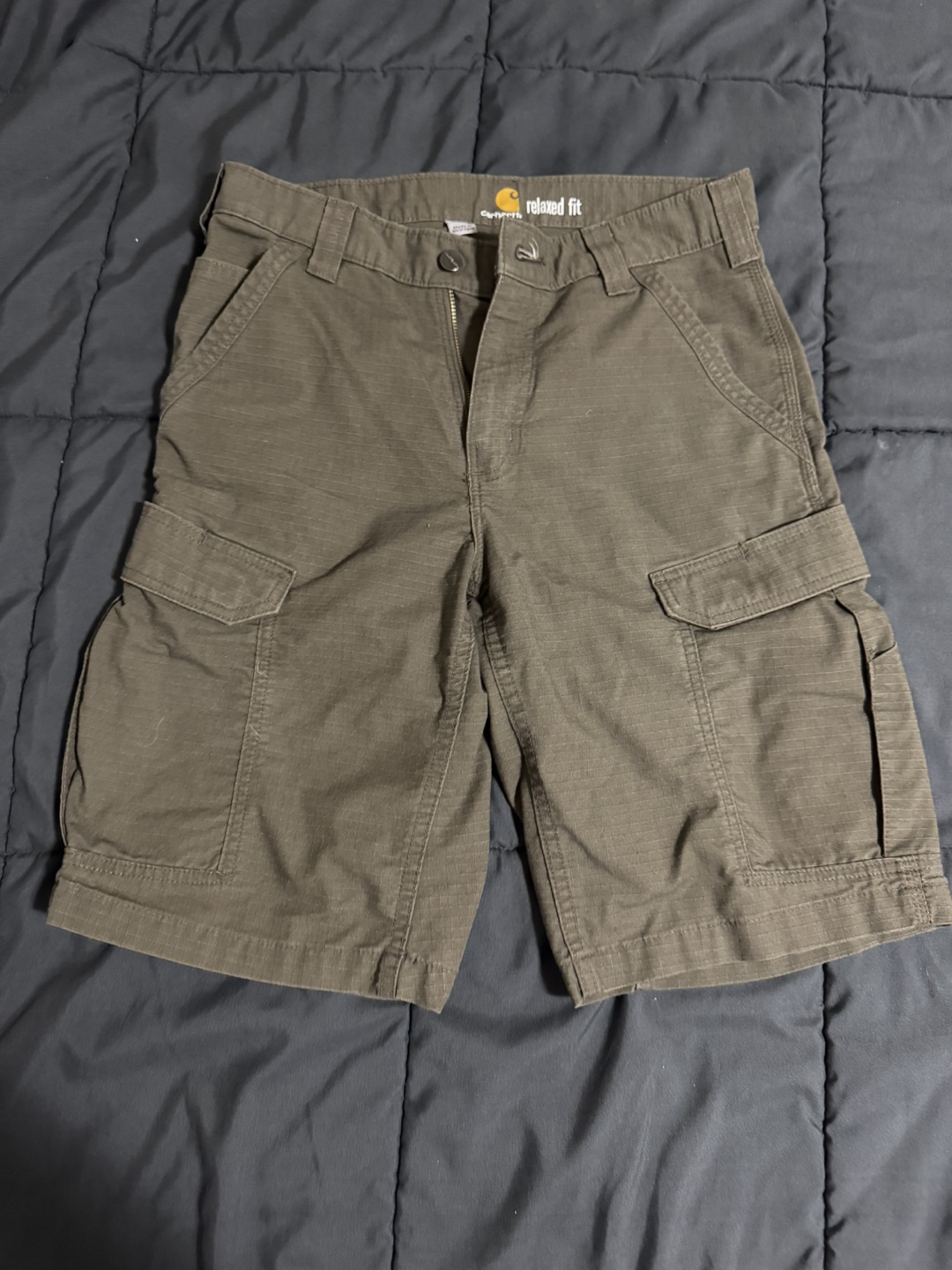 Vintage Men's Carhartt Relaxed Fit Cargo Shorts, Size 30