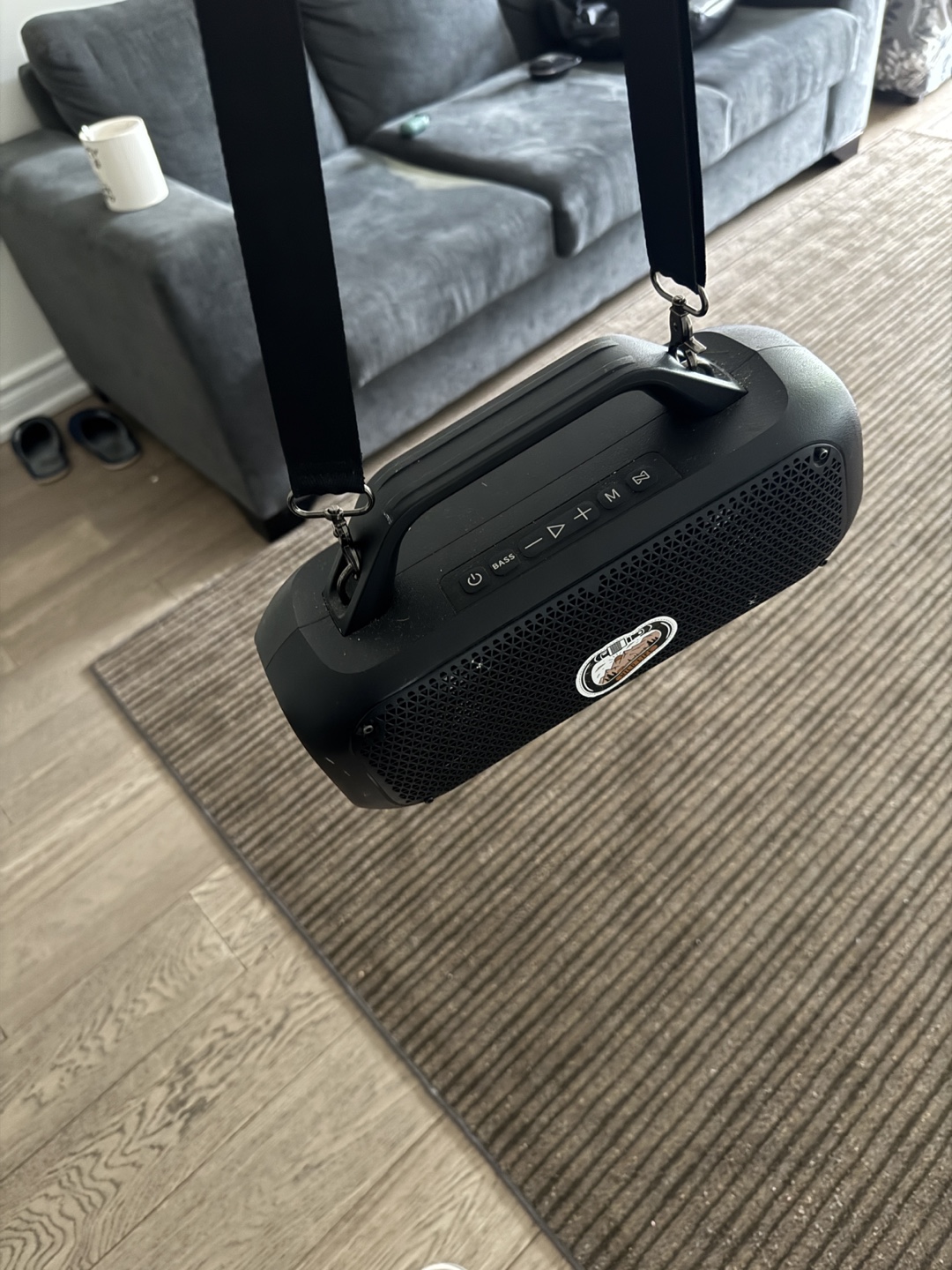 Portable Bluetooth Speaker with Shoulder Strap