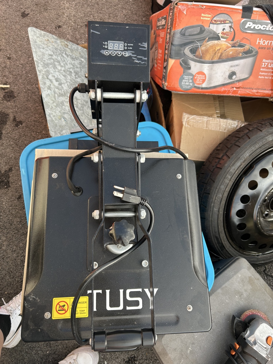 TUSY 12x15 Heat Press Machine - photo 2