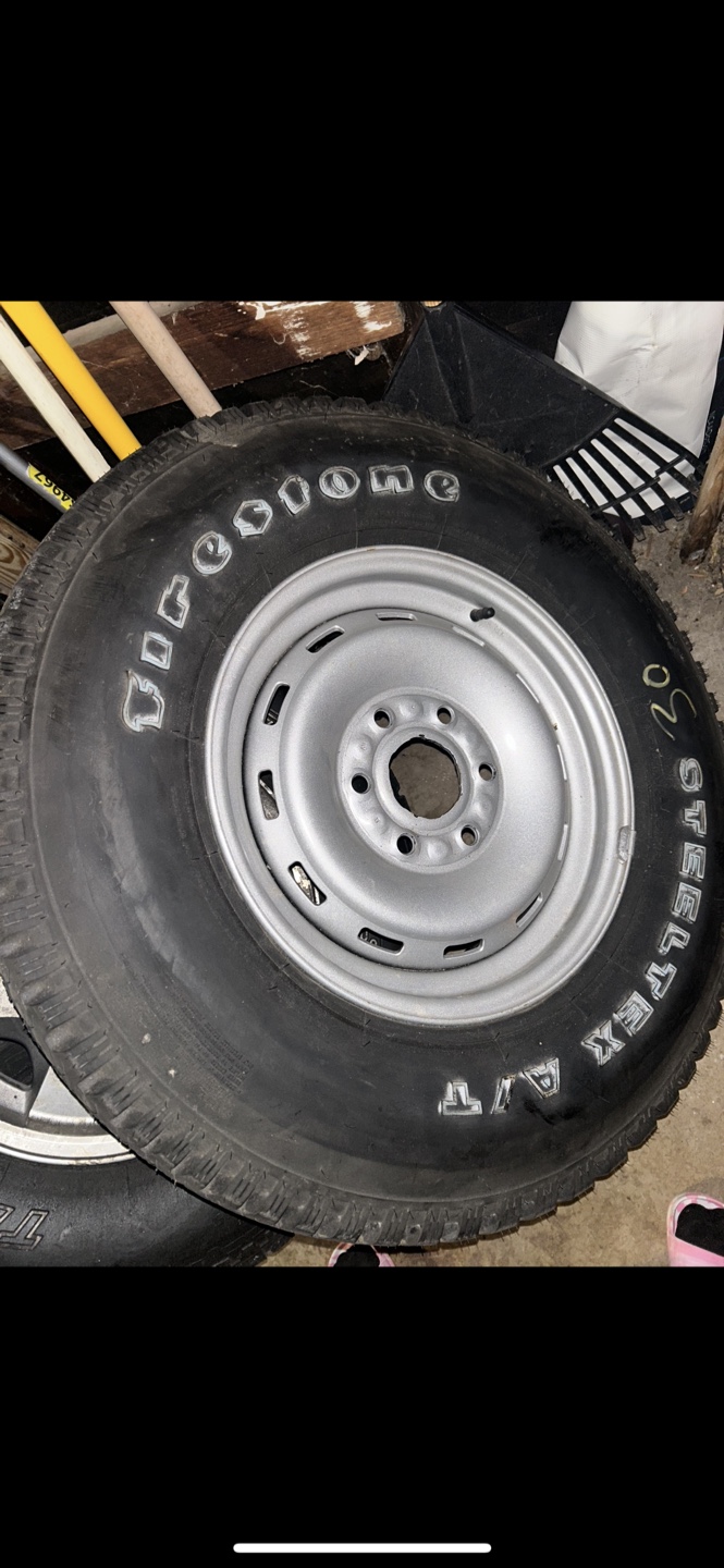 Spare tire 245:75R16