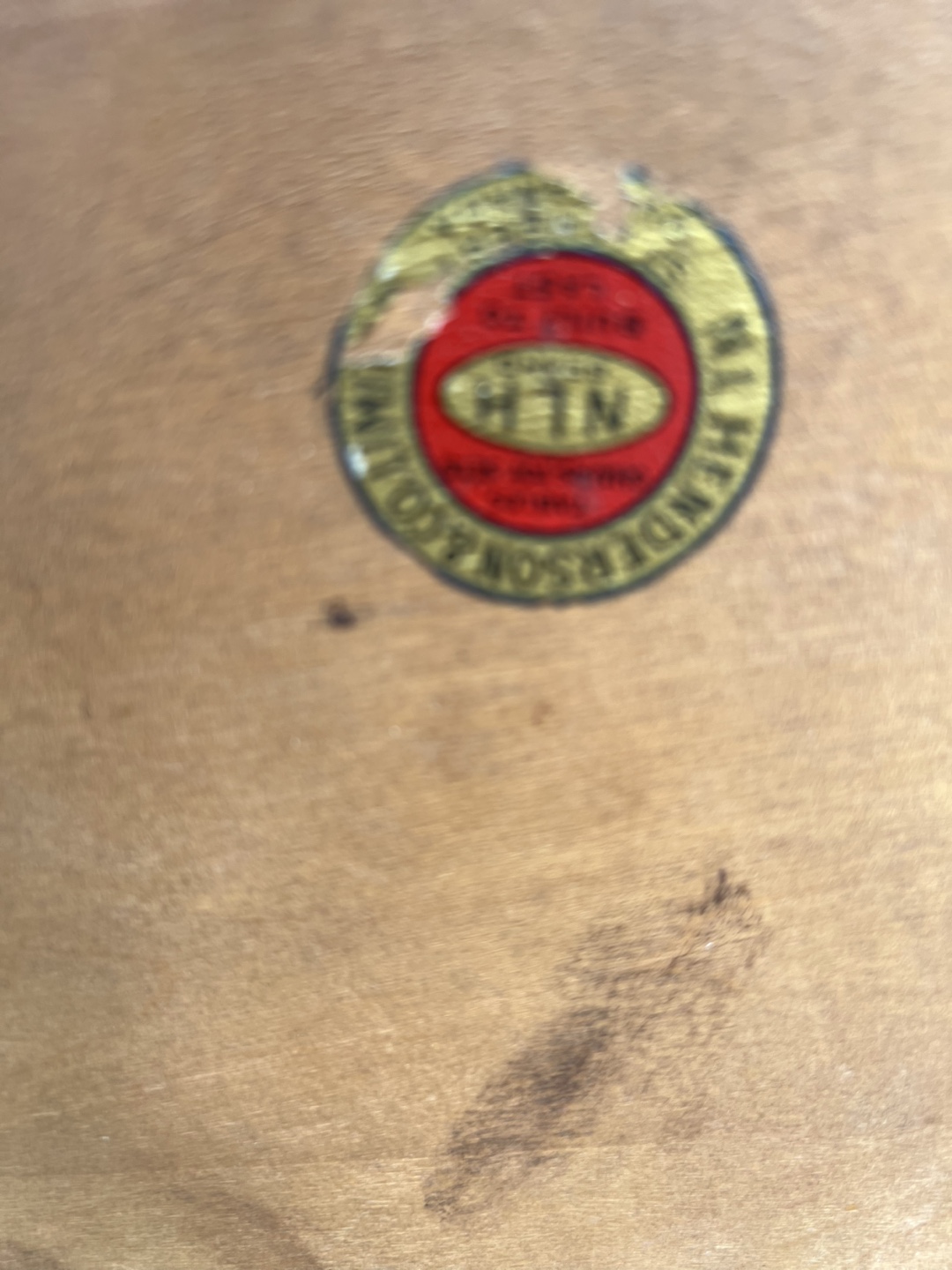 Vintage Demilune Side Table - photo 4