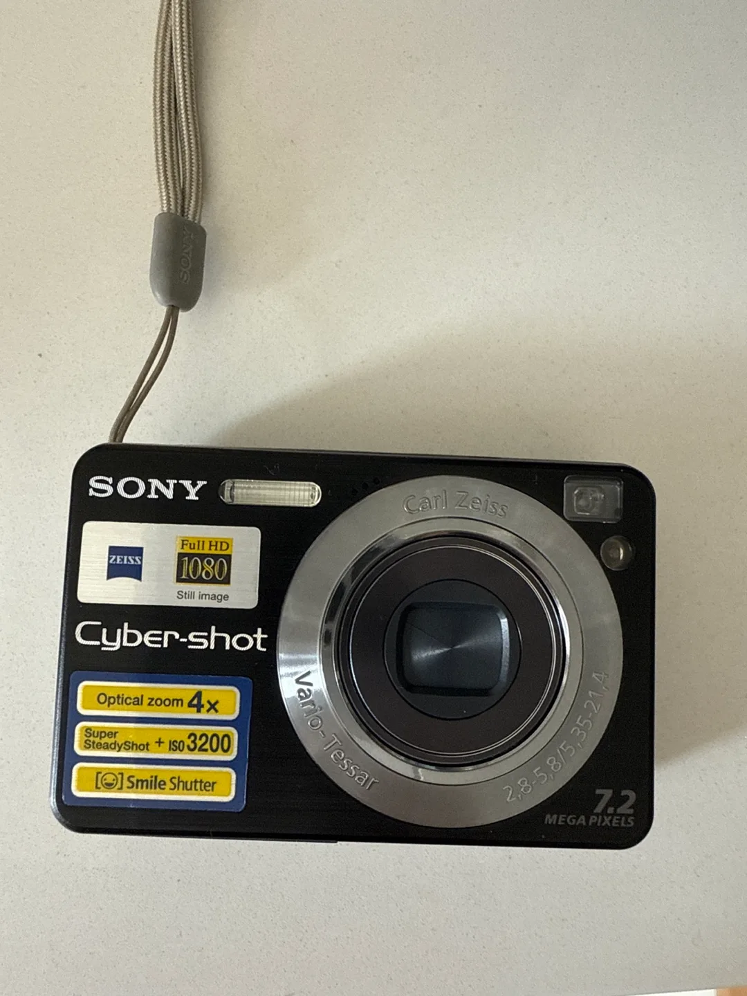 Sony Cyber-shot DSC-W120 Digital Camera with Case thumbnail