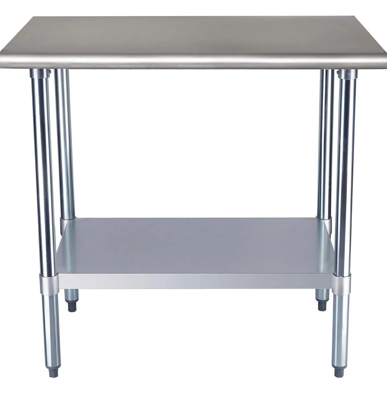 *Brand New* NSF Stainless Steel Work Table, 24" x 36", Silver image indicator(2)