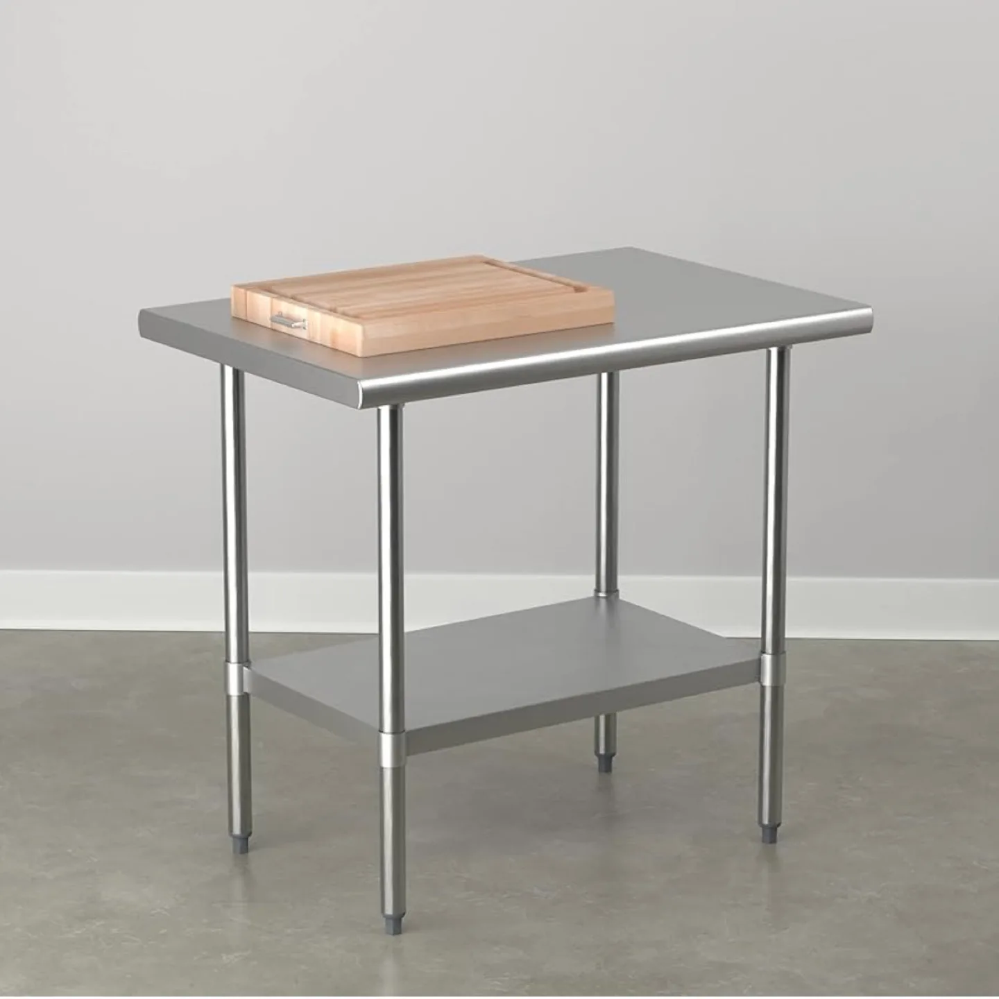 *Brand New* NSF Stainless Steel Work Table, 24" x 36", Silver image indicator(6)