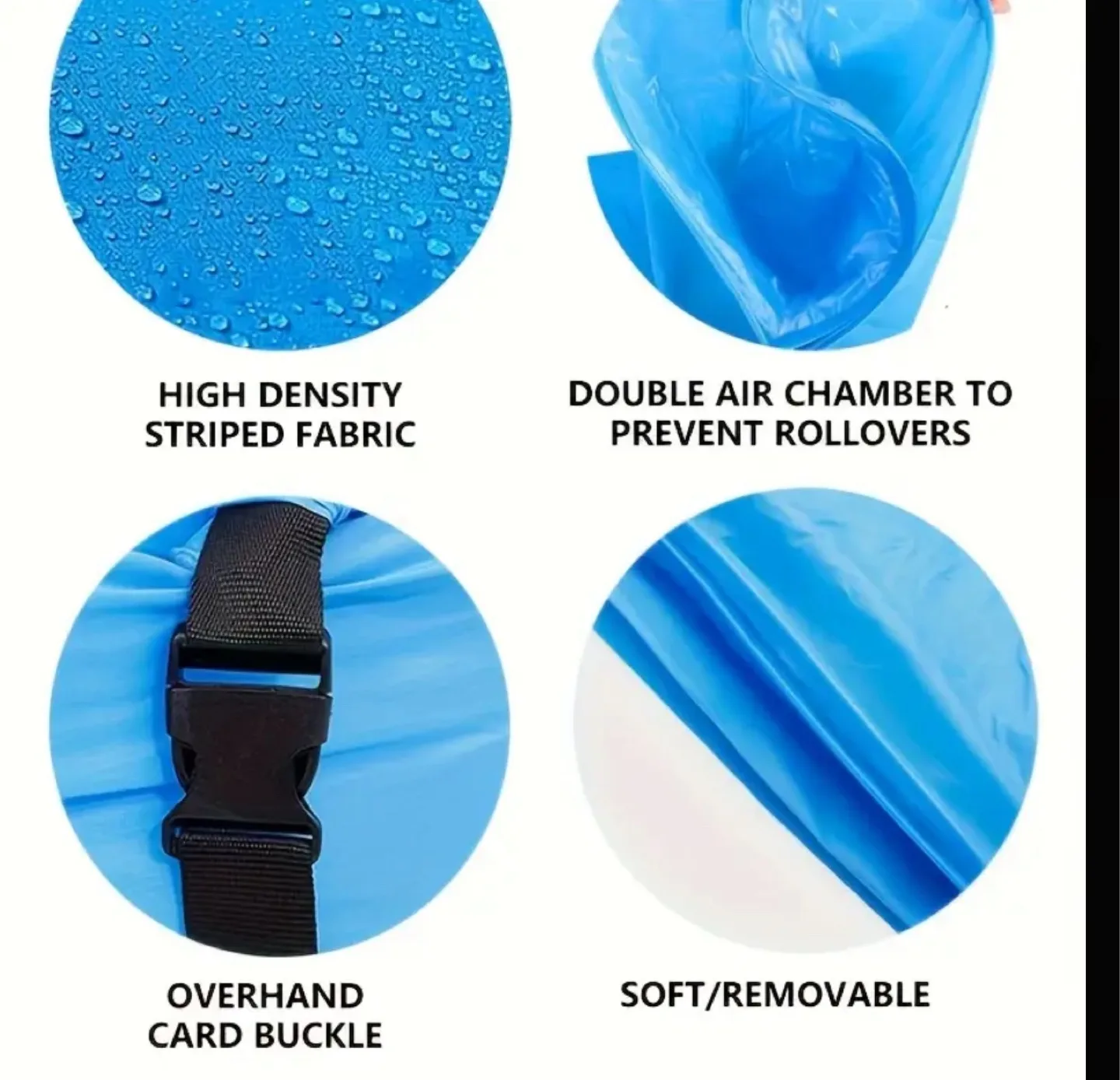 Inflatable Air Sofa Lounger - Portable & Lightweight for Travel image indicator(4)