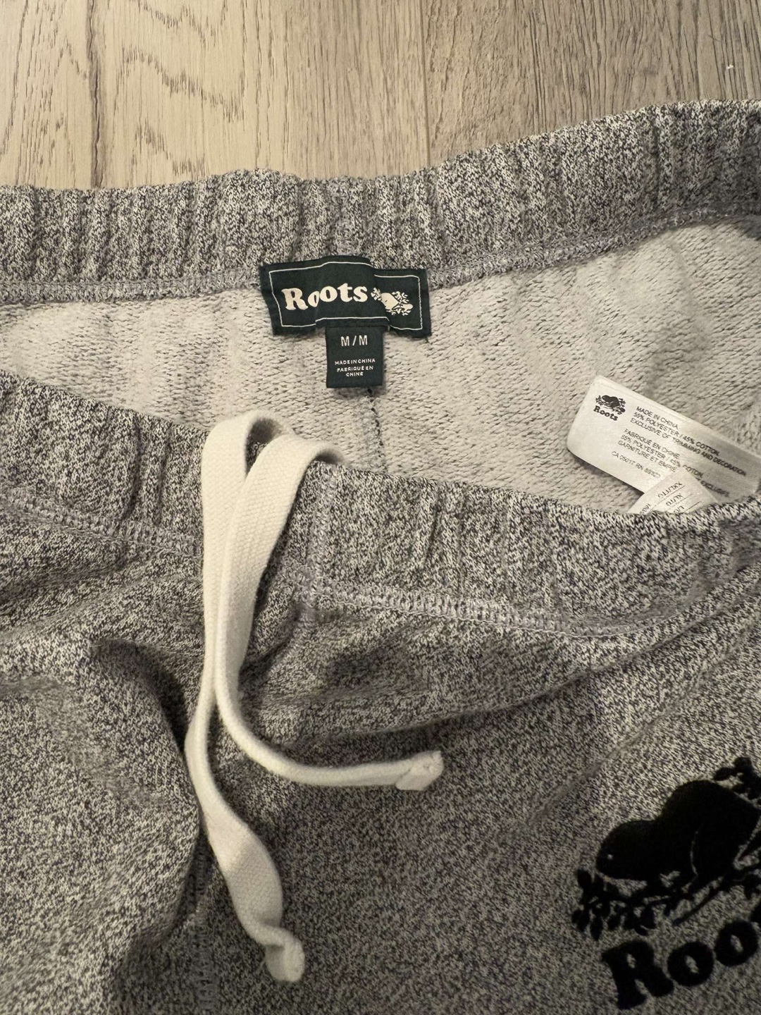 Roots Grey Joggers - Size Medium - photo 2