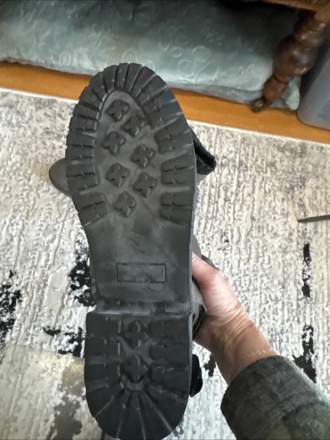 Grey Women's Ankle Boots Size 41 image indicator(5)