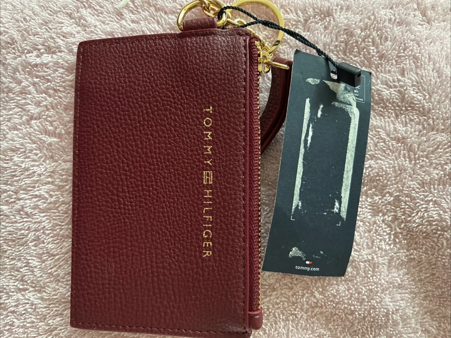 🧡 Tommy Hilfiger Mini Wallet Keychain image indicator(2)