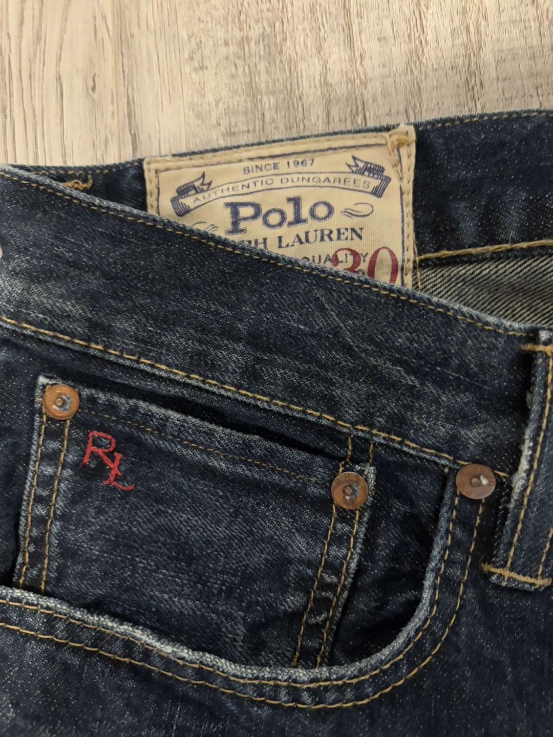 Men's Polo Ralph Lauren Authentic Dungarees Jeans