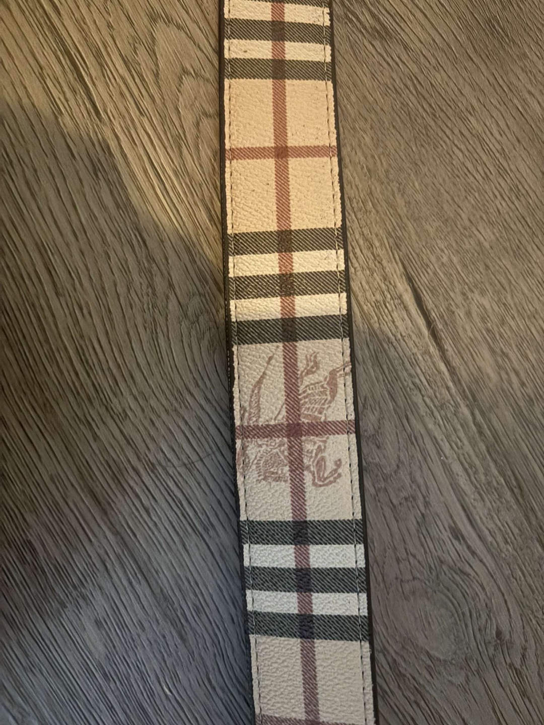 Burberry Belt with Gold Buckle - photo 2
