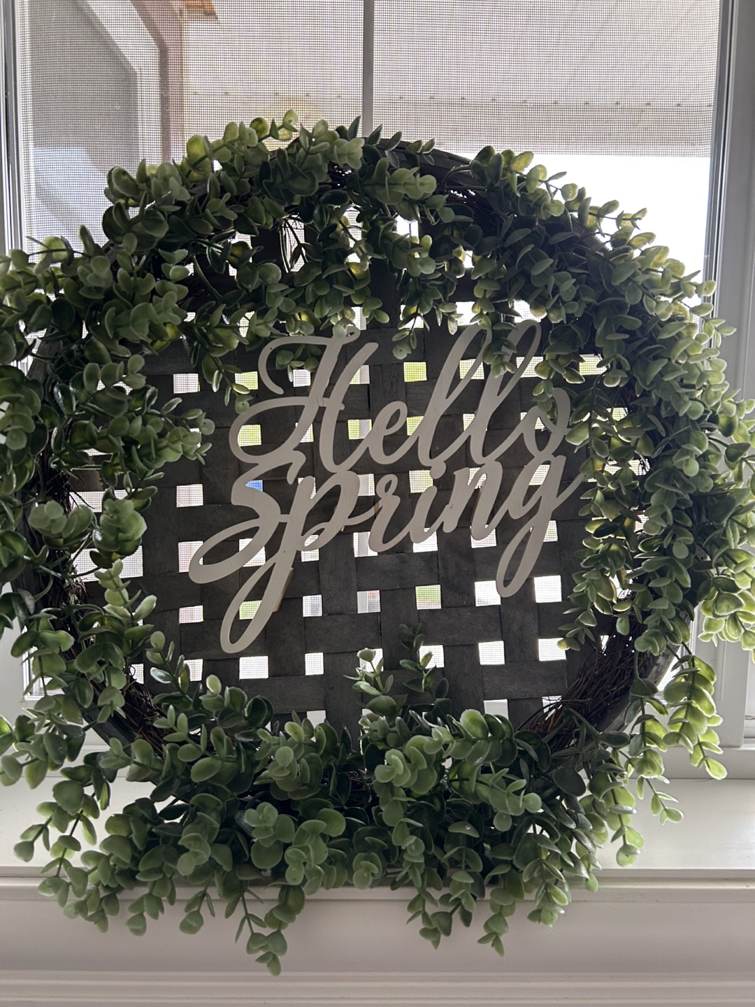 Hello Spring Wreath
