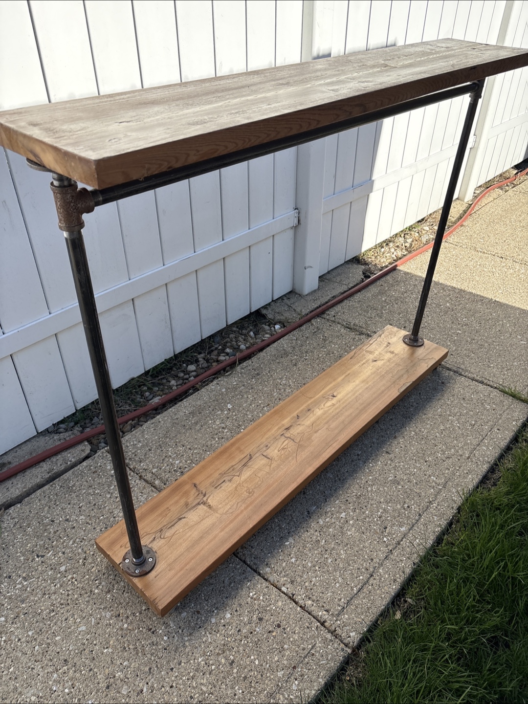 Rustic Industrial Pipe Clothing Rack