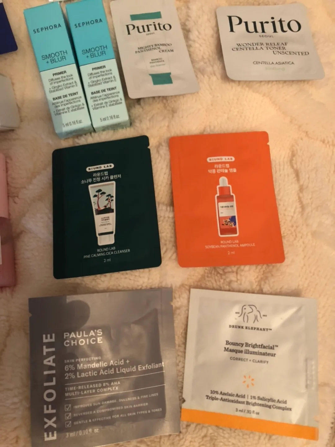 Skincare Sample Set - Variety of Sephora + Korean Skincare image indicator(4)