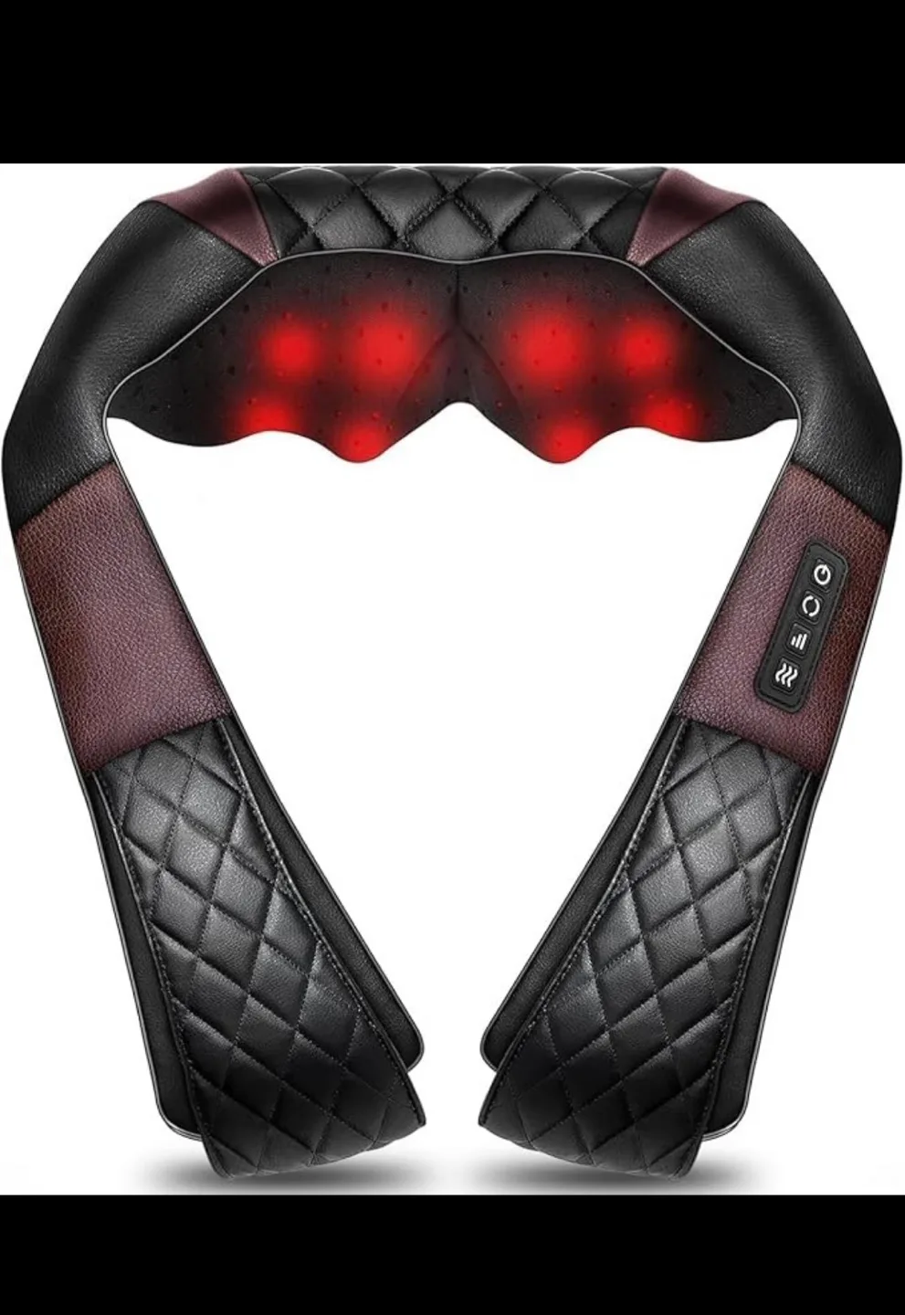Shiatsu massager with heat - NEW thumbnail