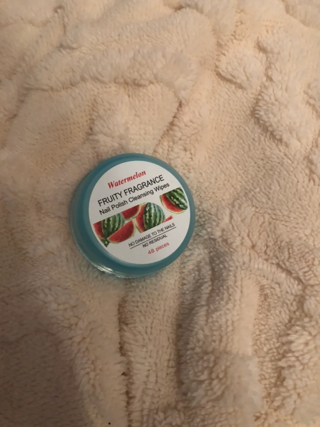 Watermelon Scented Nail Polish Cleansing Wipes thumbnail