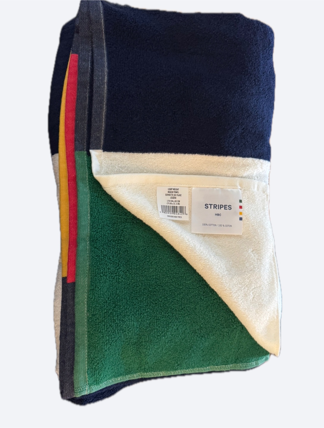 NEW Stripes Hudson’s Bay Lightweight beach towel - photo 3