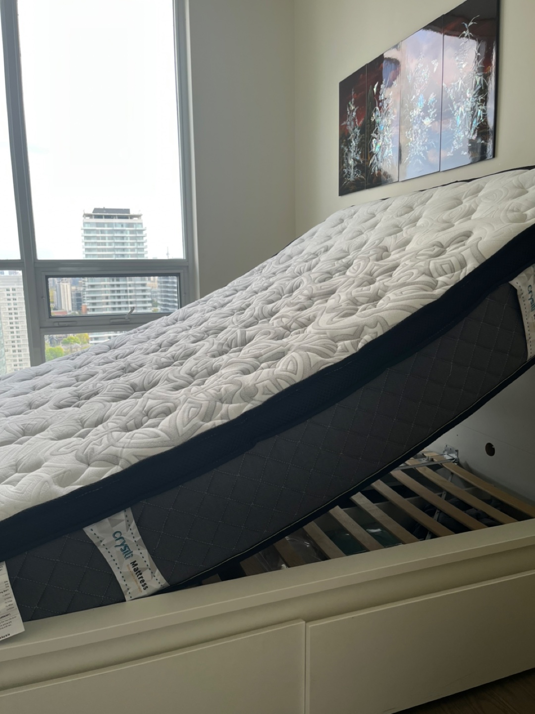 Crystli Queen Mattress - 12 inch Memory Foam Hybrid - photo 4