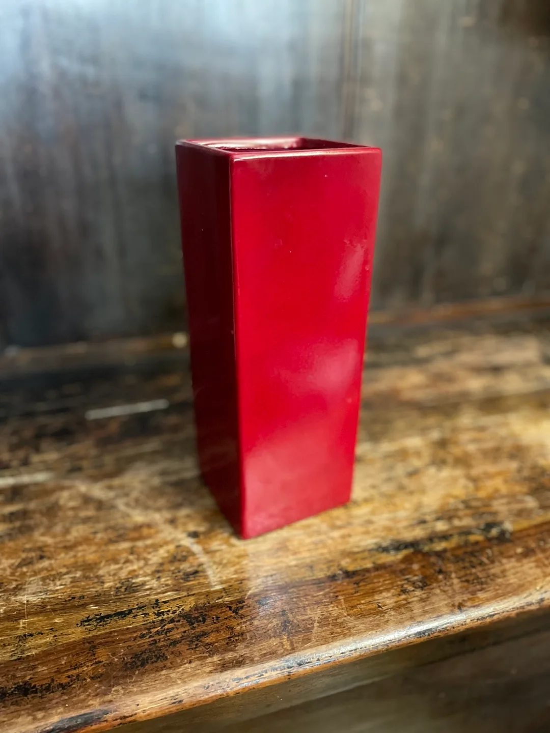 🧡 Red Ceramic Vase thumbnail