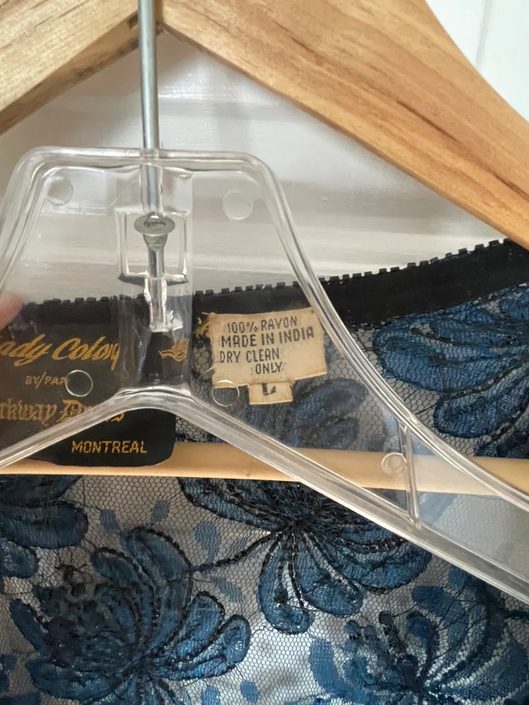 Stunning Beaded & Sequined Blue Lace Dress image indicator(7)