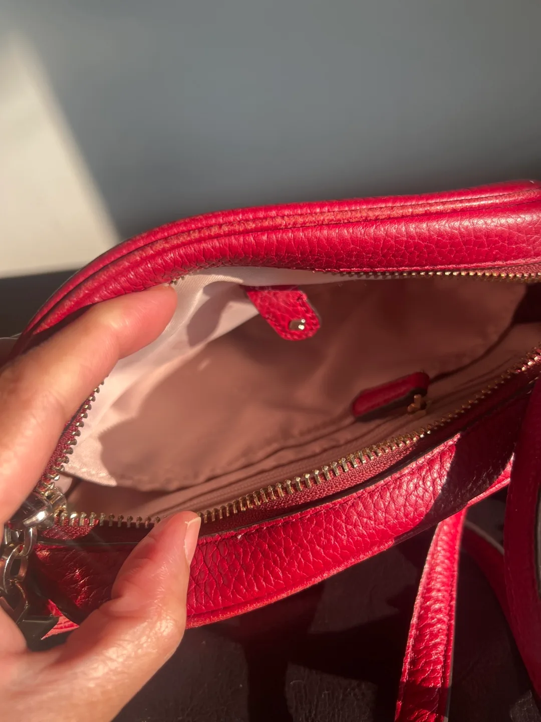 Kate Spade Red Crossbody Bag image indicator(3)
