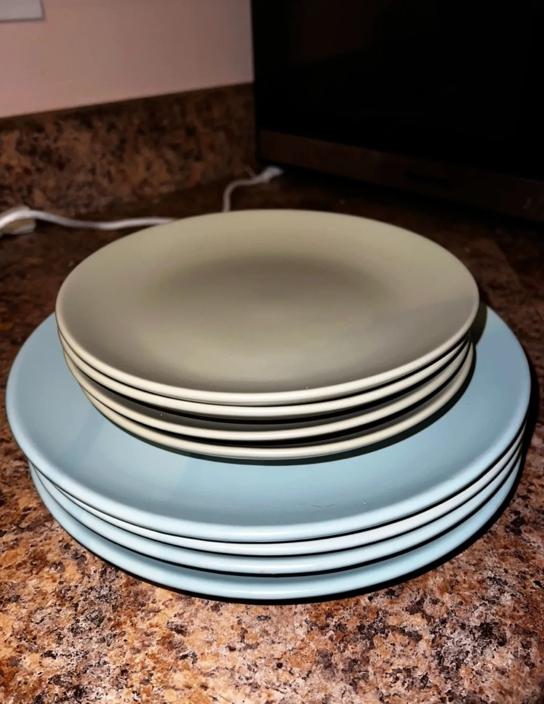 IKEA Pastel Dinner Plates thumbnail