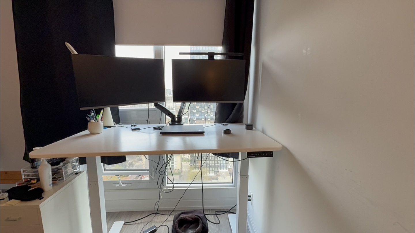 HUANUO Dual Monitor Desk Mount Stand - photo 3
