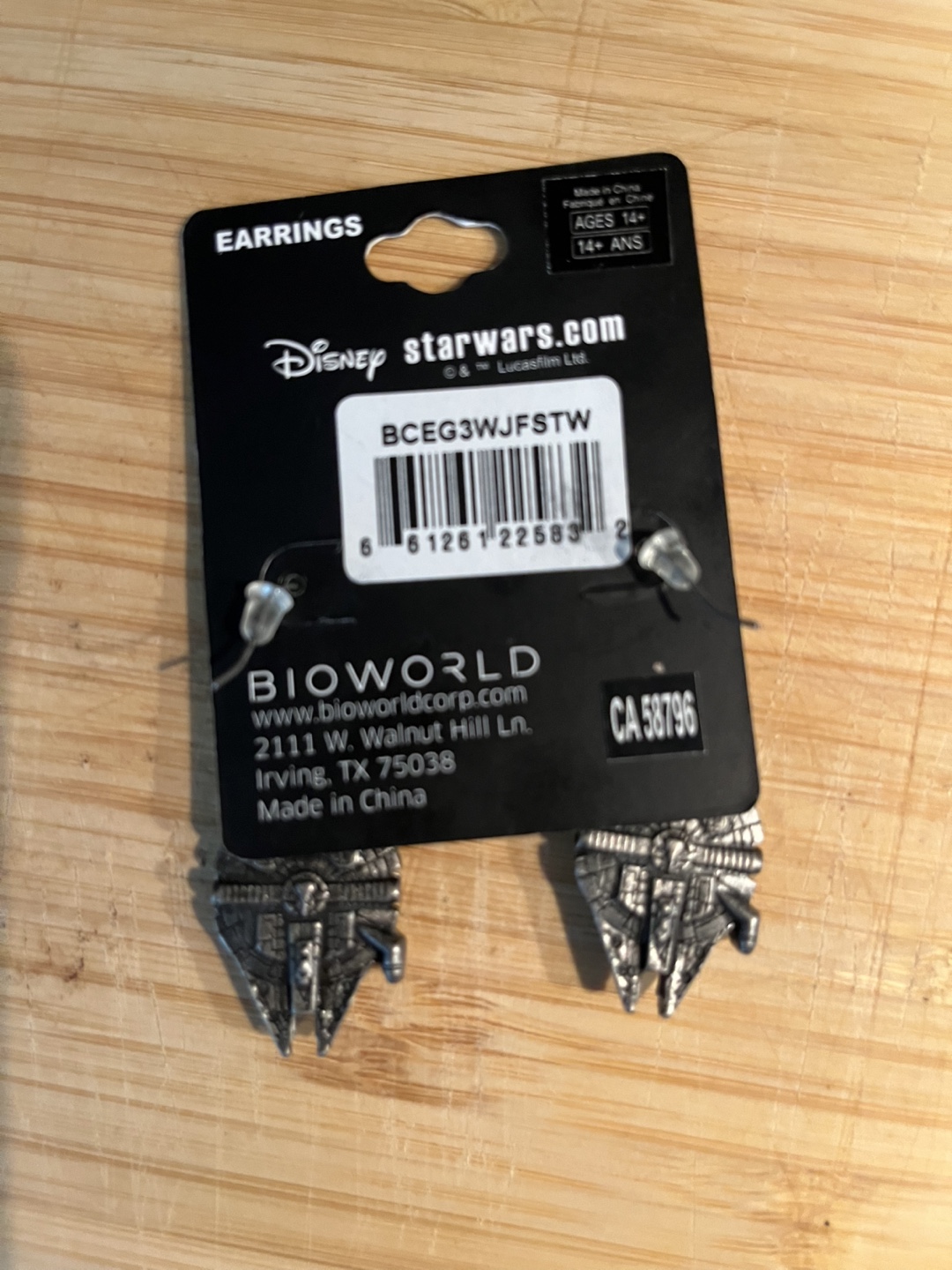 Star Wars Millennium Falcon Earrings - photo 2