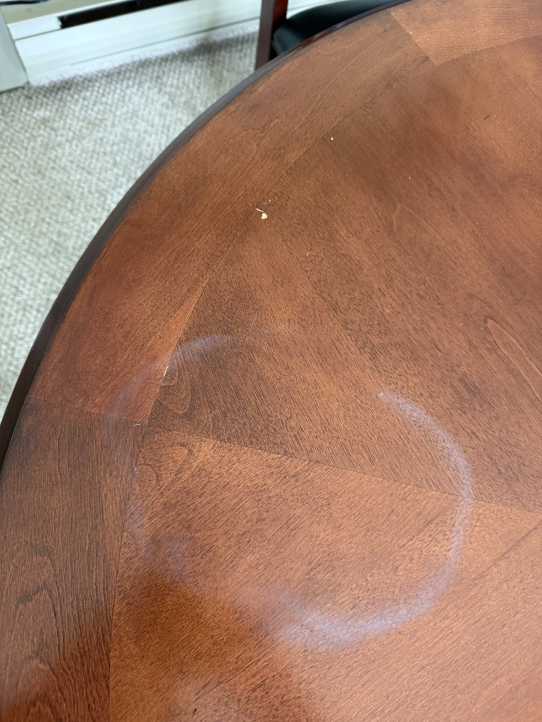 Round Dining Table Set with 3 Chairs - photo 3