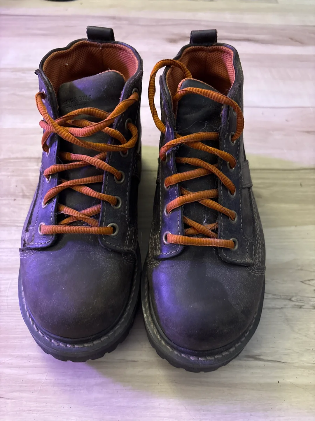 American Eagle Women's Leather Boots Size 6 thumbnail
