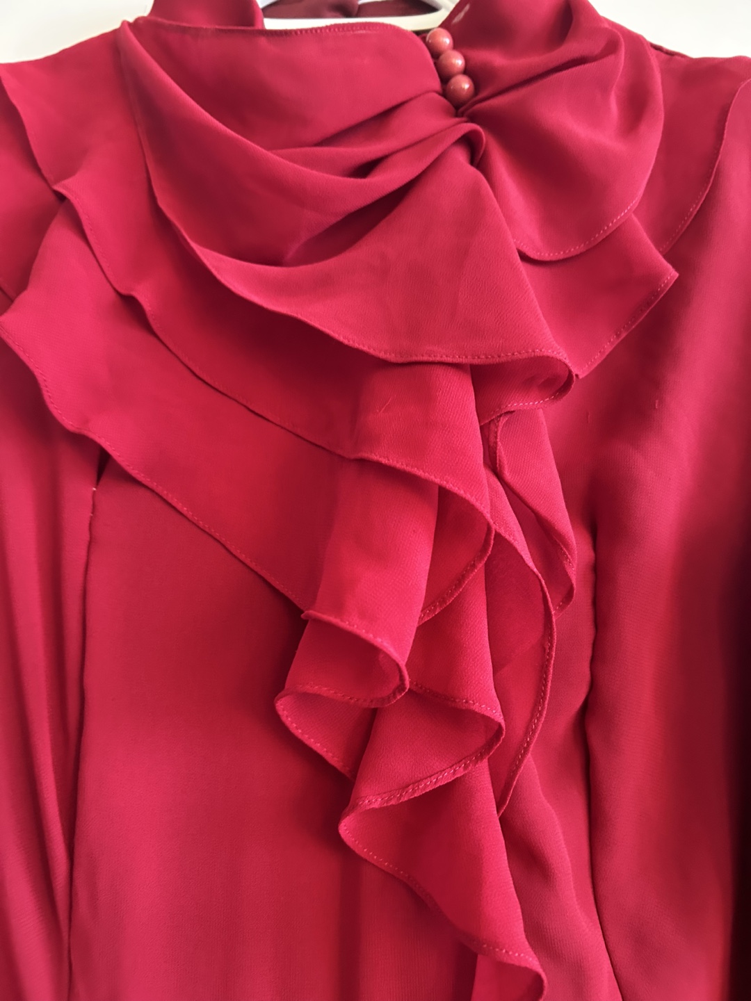 Stunning Red and Floral Maxi Dress - photo 5