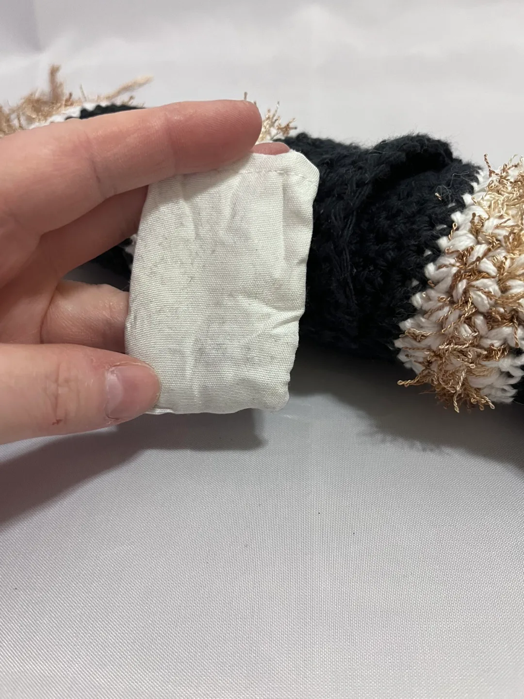 Hand-Made Cat Kicker Toy / Cuddle Pillow image indicator(4)