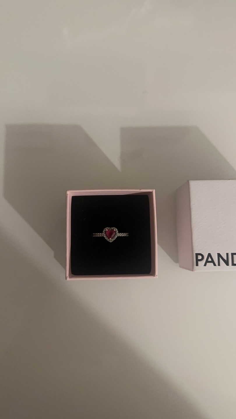 Pandora Red Heart Ring - photo 2