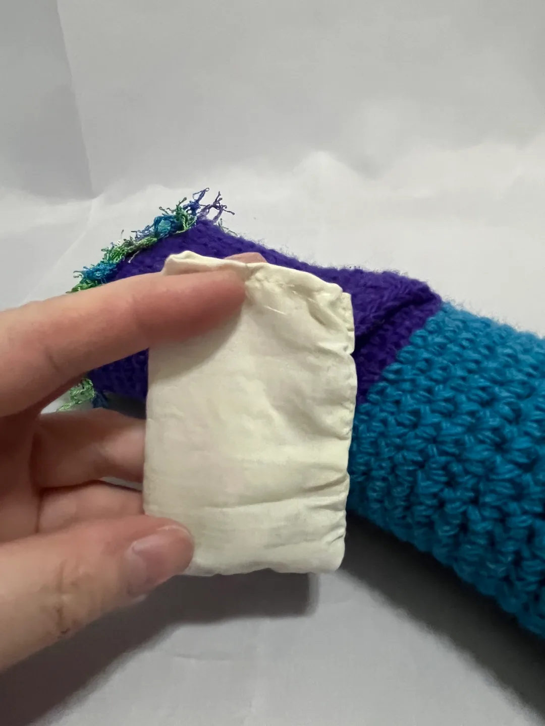 Hand-Made Cat Kicker Toy / Cuddle Pillow image indicator(4)