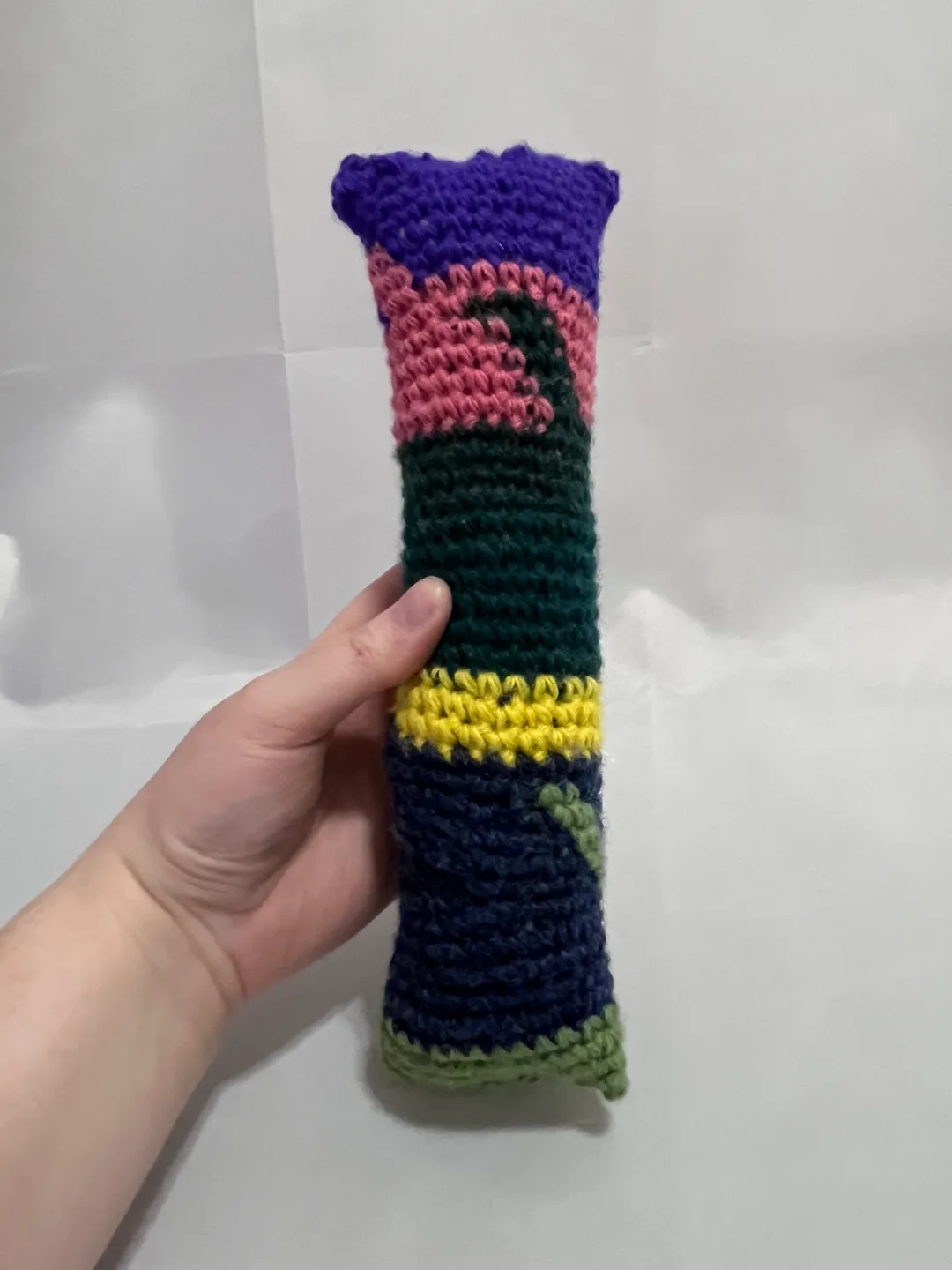 Hand-Made Cat Kicker Toy / Cuddle Pillow image indicator(2)