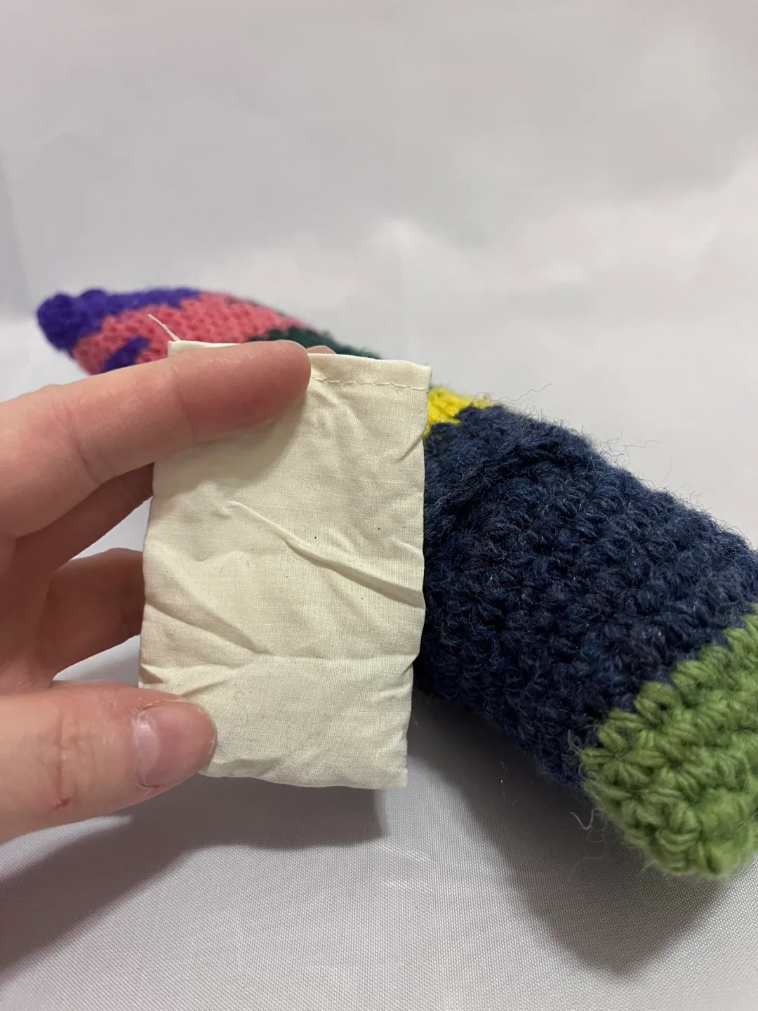 Hand-Made Cat Kicker Toy / Cuddle Pillow image indicator(4)