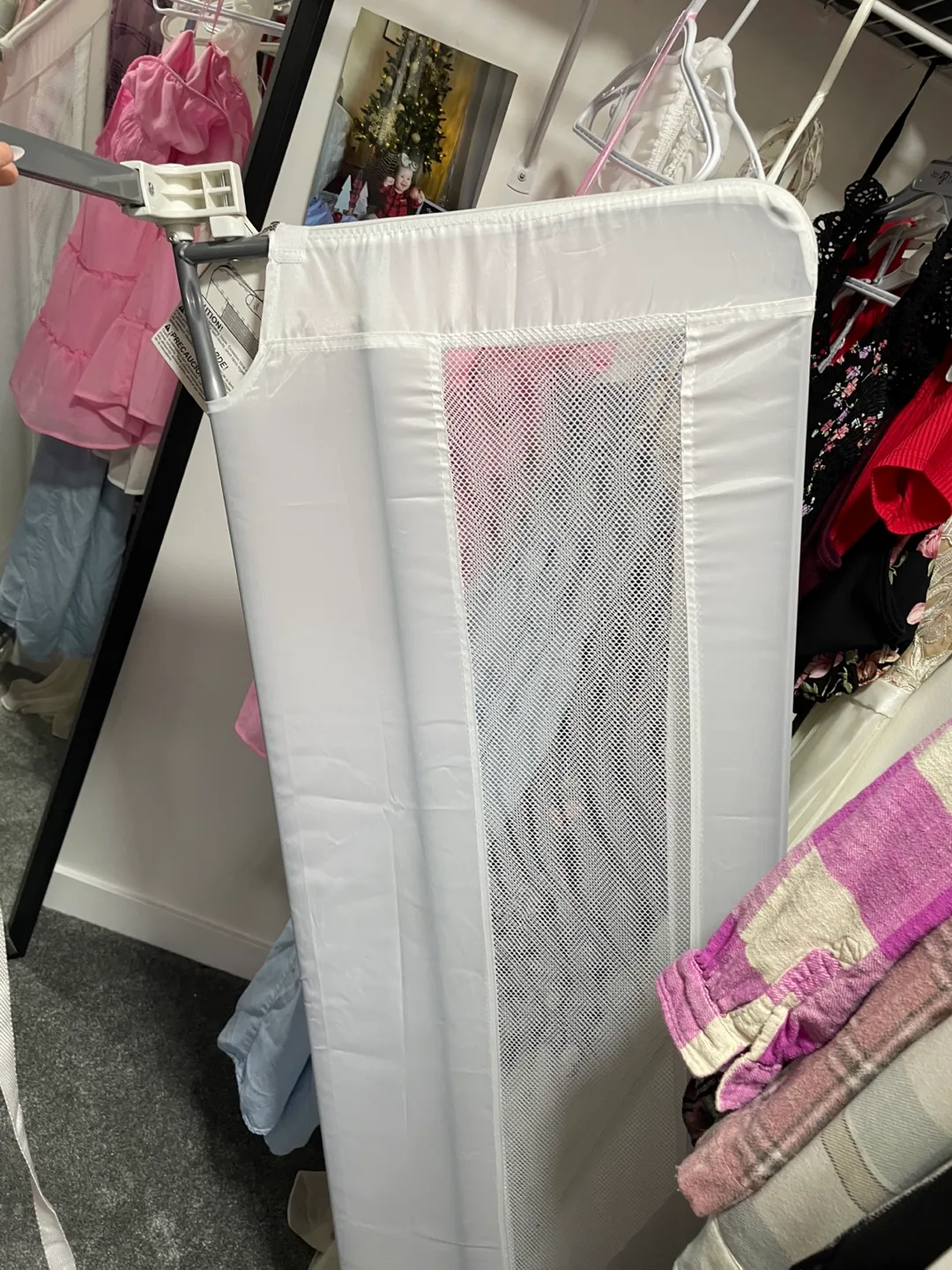 Regalo My Cot Swing Down Extra Long Bed Rail - White thumbnail