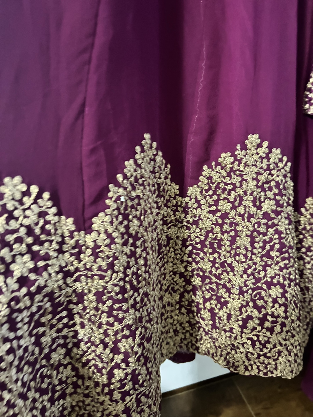Gorgeous Fuchsia pink embroidered Anarkali Suit with Dupatta - photo 5