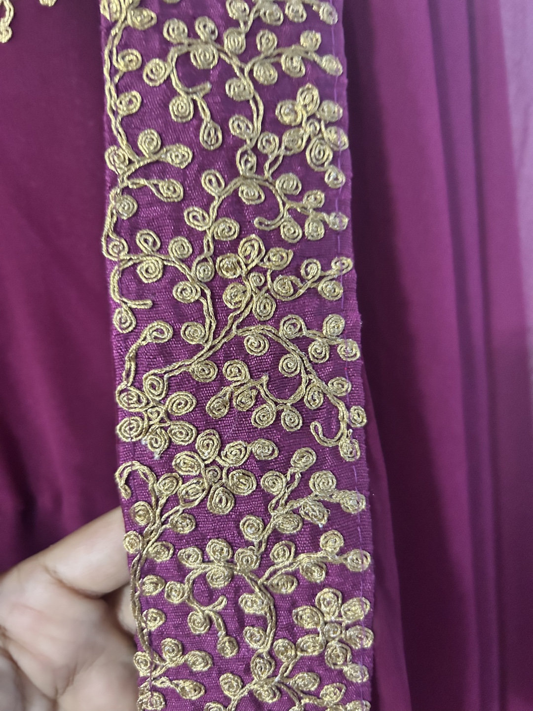 Gorgeous Fuchsia pink embroidered Anarkali Suit with Dupatta - photo 2