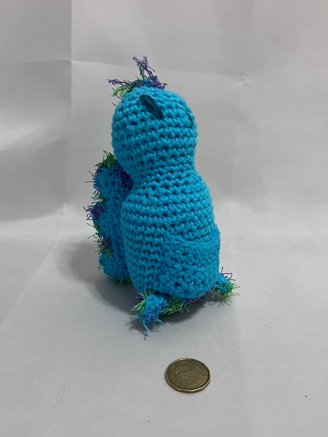 Hand-Made Dinosaur Cat Toy! - great for cuddling and play! thumbnail