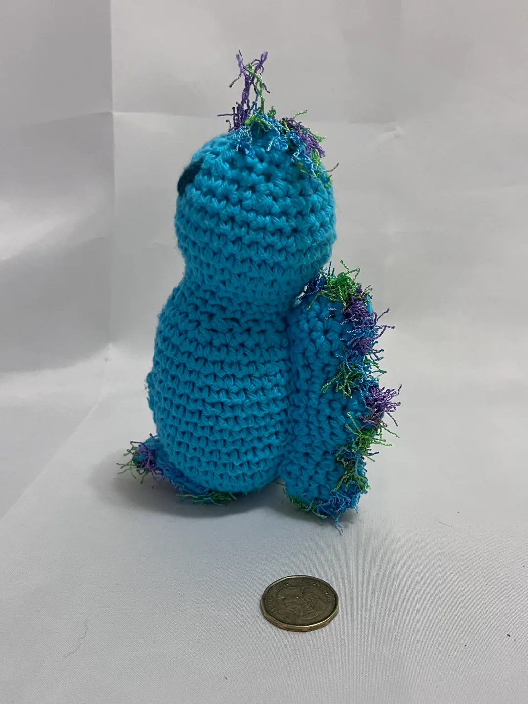 Hand-Made Dinosaur Cat Toy! - great for cuddling and play! image indicator(2)