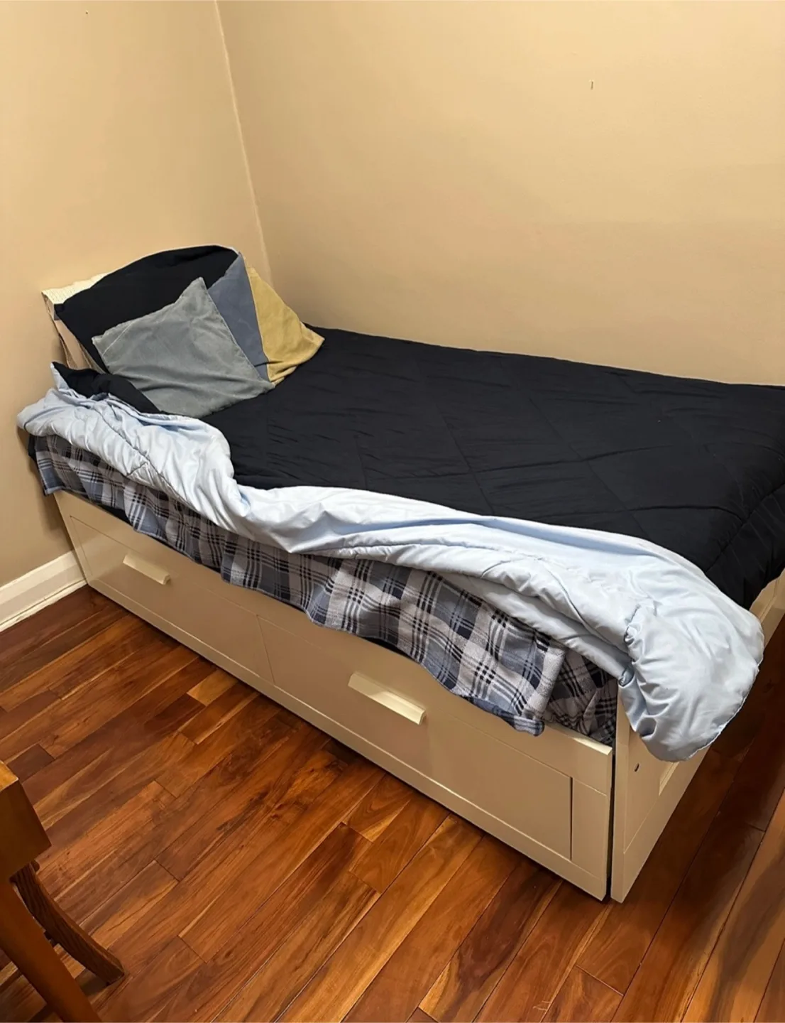 IKEA Twin brimness bed Frame w Storage Drawers thumbnail