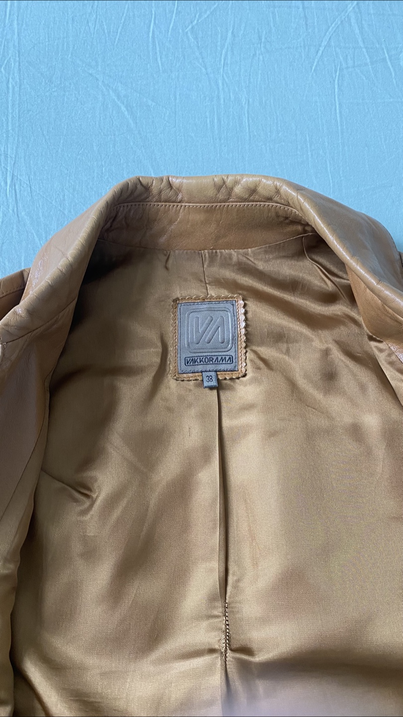 Vintage Leather Jacket - Size 38 - photo 3