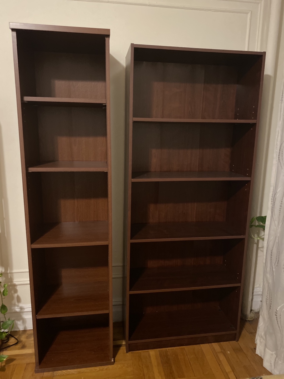 Dark Brown Bookshelf unit (only the big one is available)