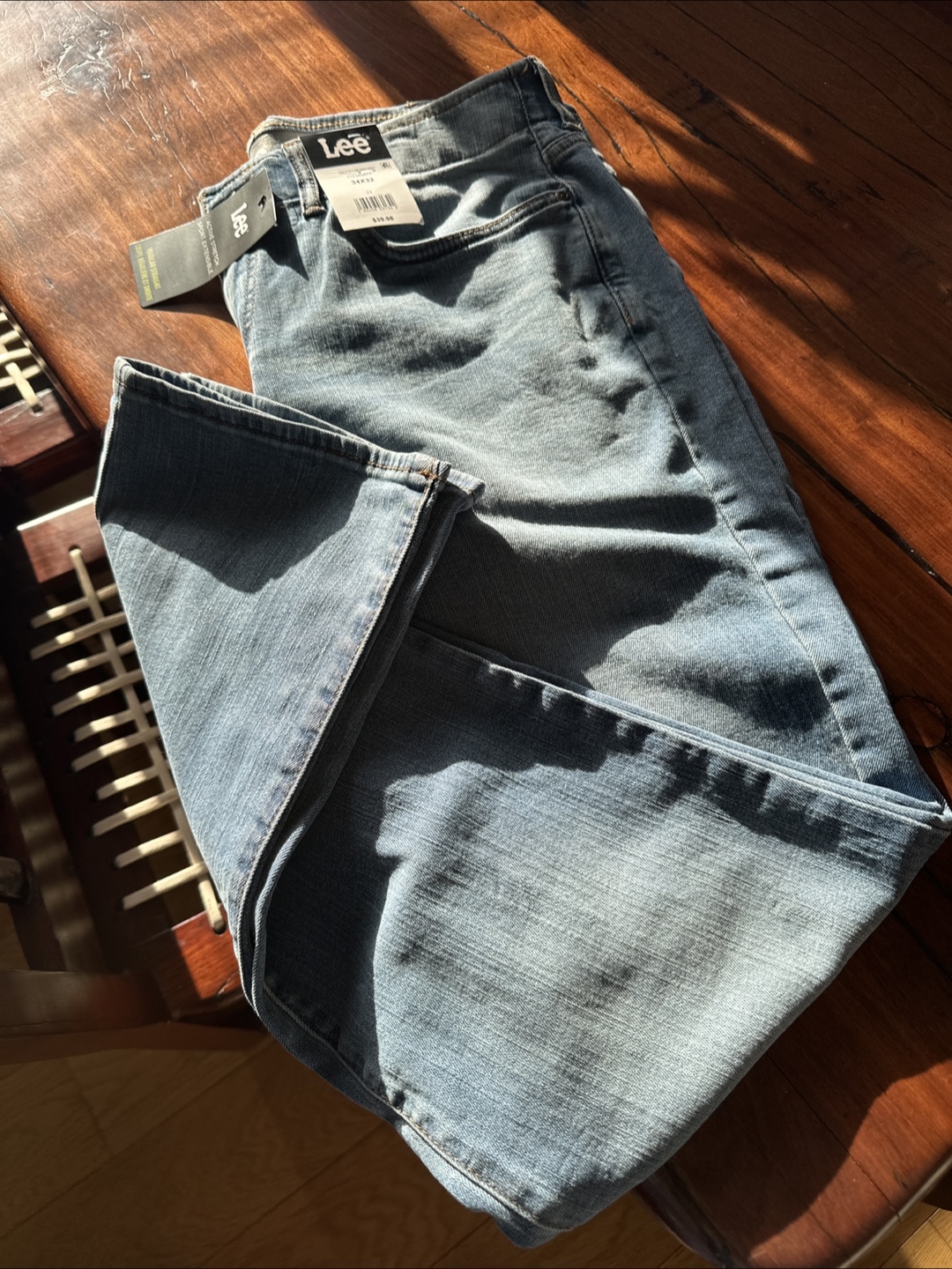 Lee Men's Size 34x32 Active Stretch Jeans