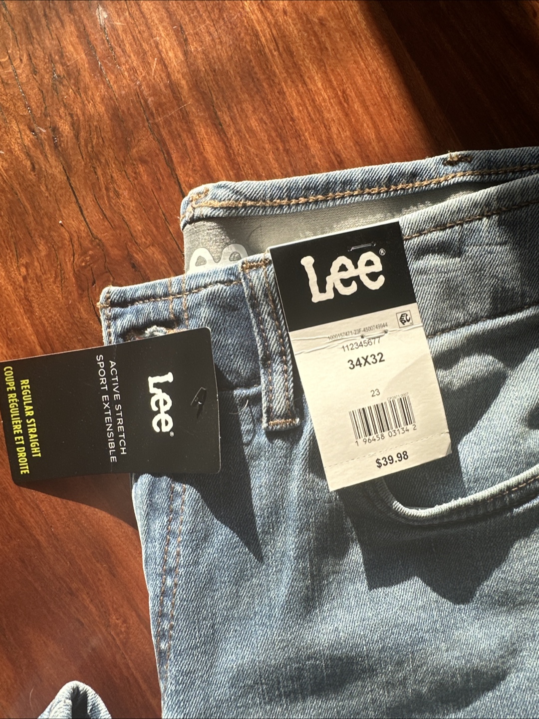 Lee Men's Size 34x32 Active Stretch Jeans - photo 2