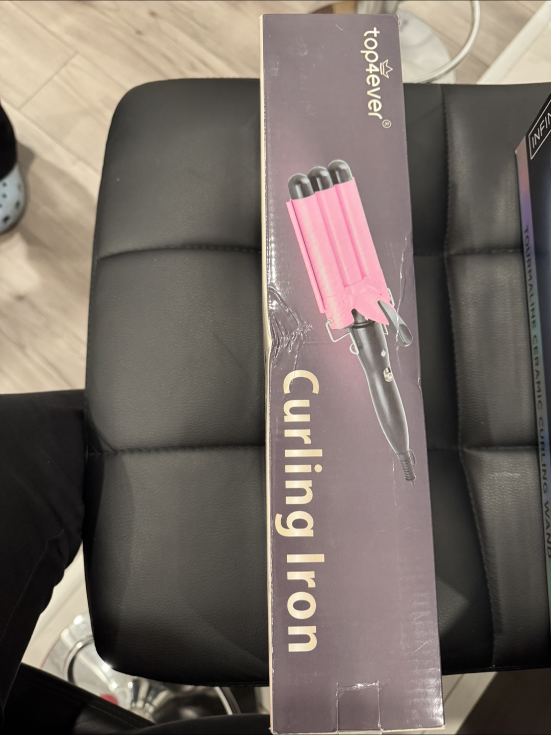 Top4ever Triple Barrel Curling Iron