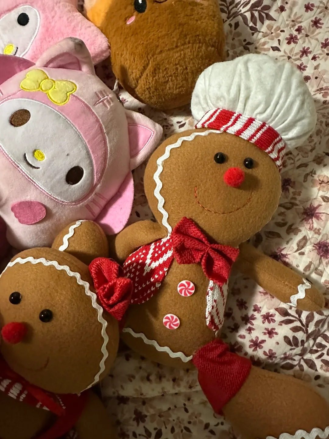 Lot of Plush Toys - Sanrio, Pokémon, Gingerbread image indicator(5)